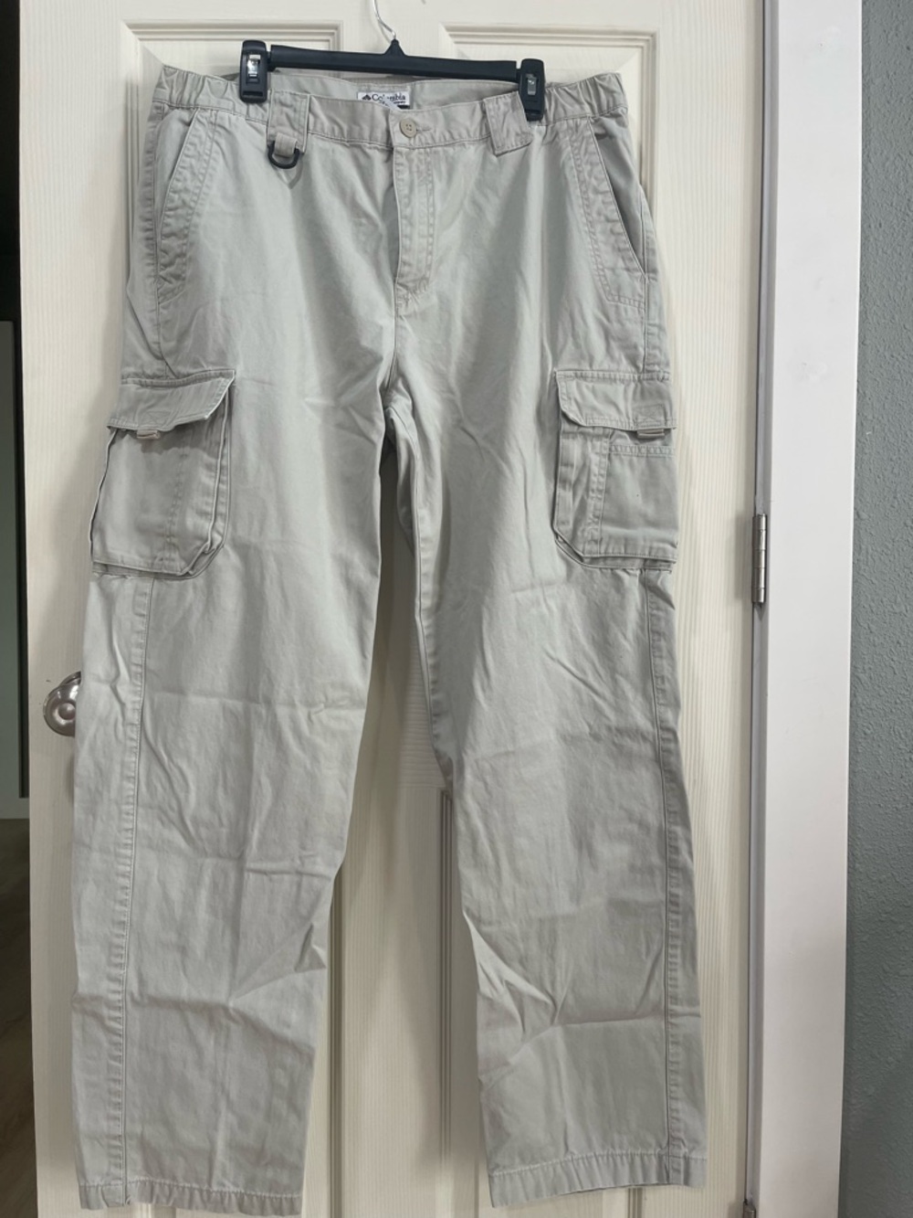 Men's Cargo Pants - Light Gray by No Brand